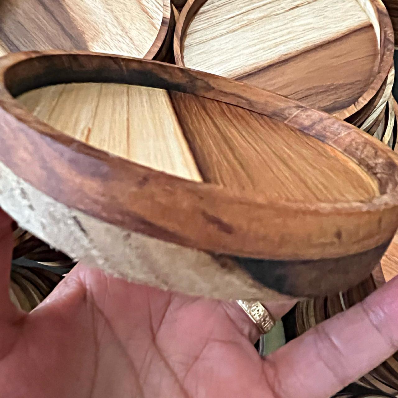 Blondas de madera para postres y pasteles