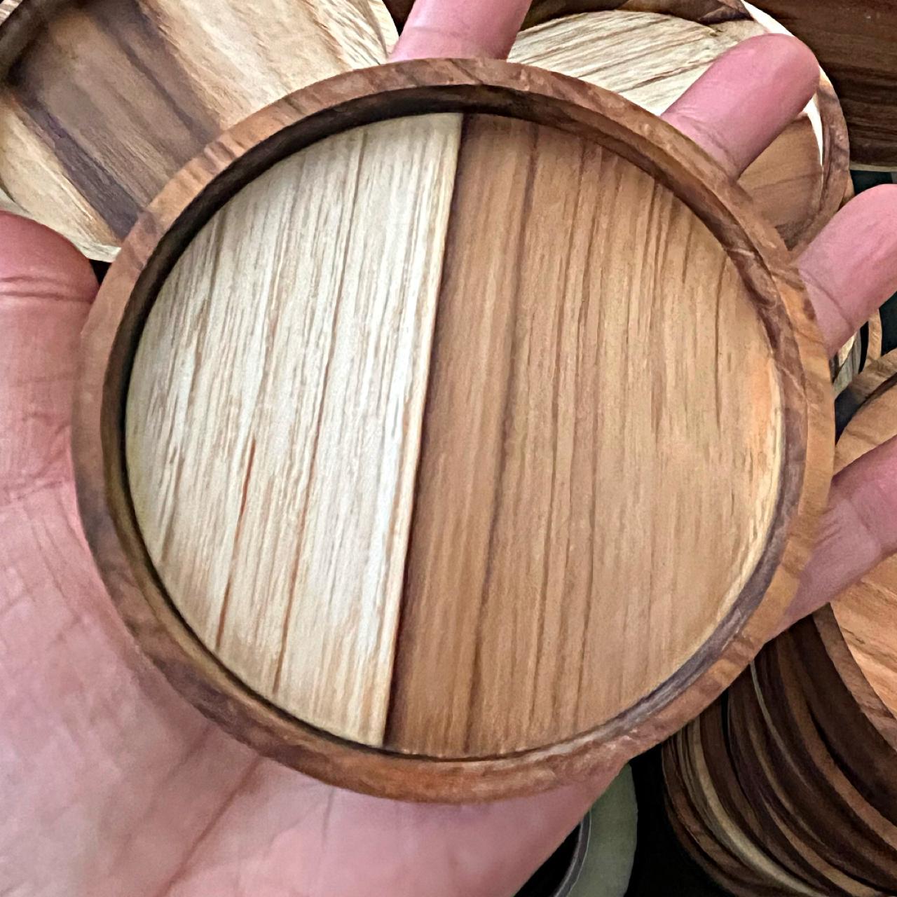 Blondas de madera para postres y pasteles