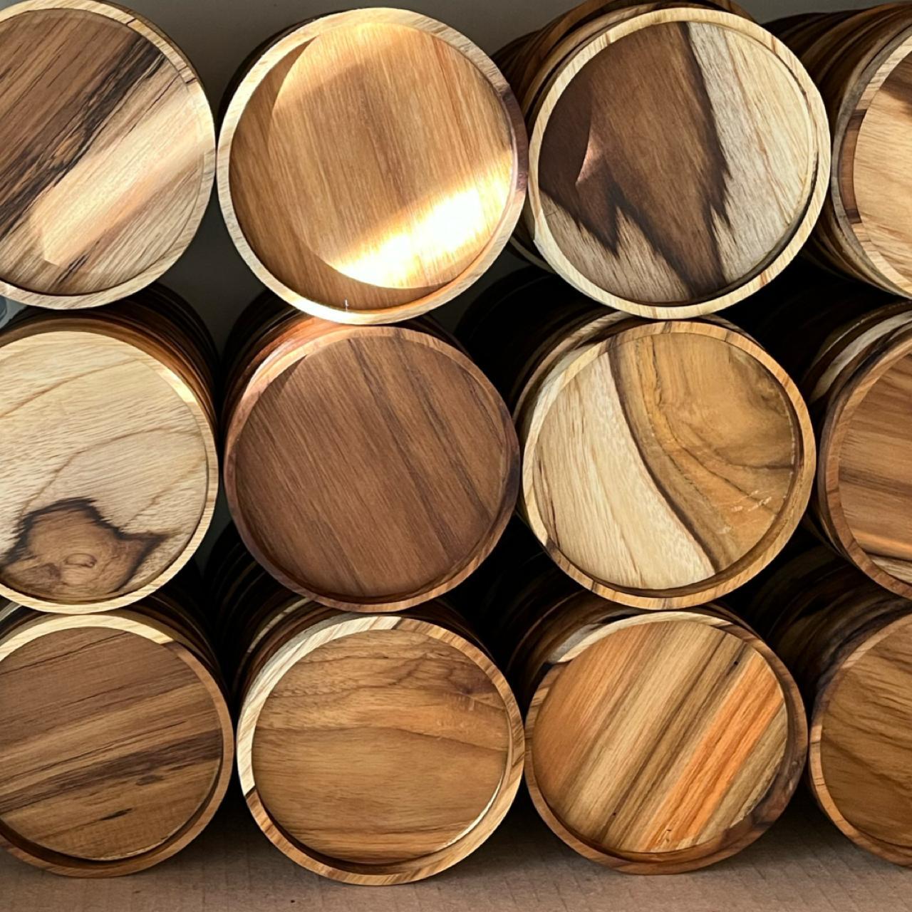 Blondas de madera para postres y pasteles