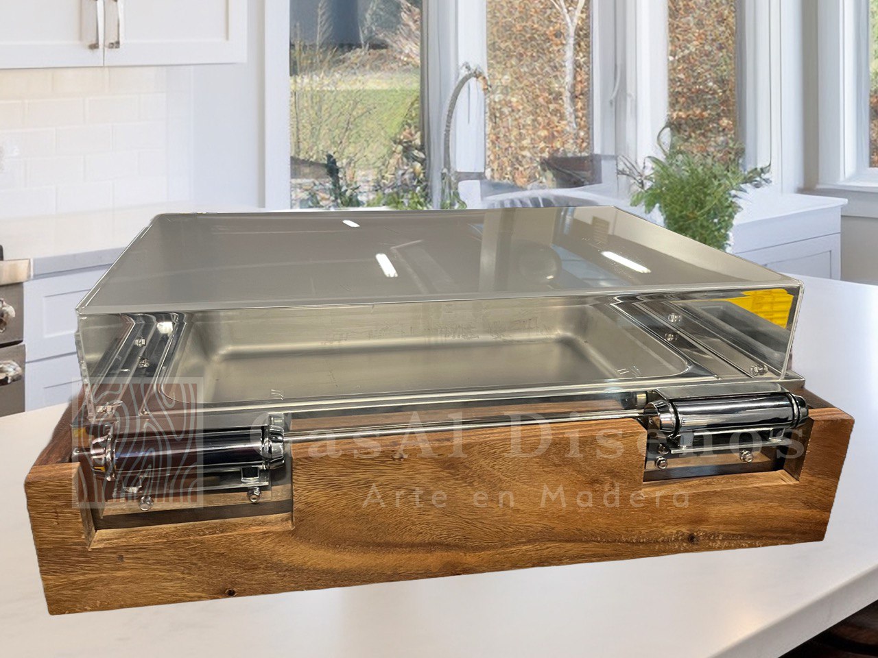 Cubierta para chafer realza la elegancia de tu bufé