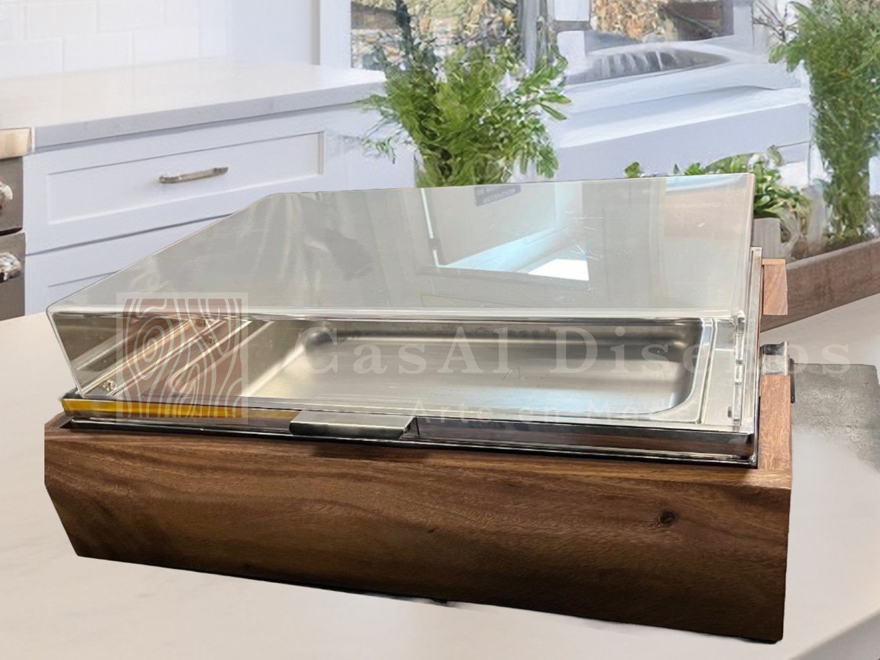 Cubierta para chafer realza la elegancia de tu bufé