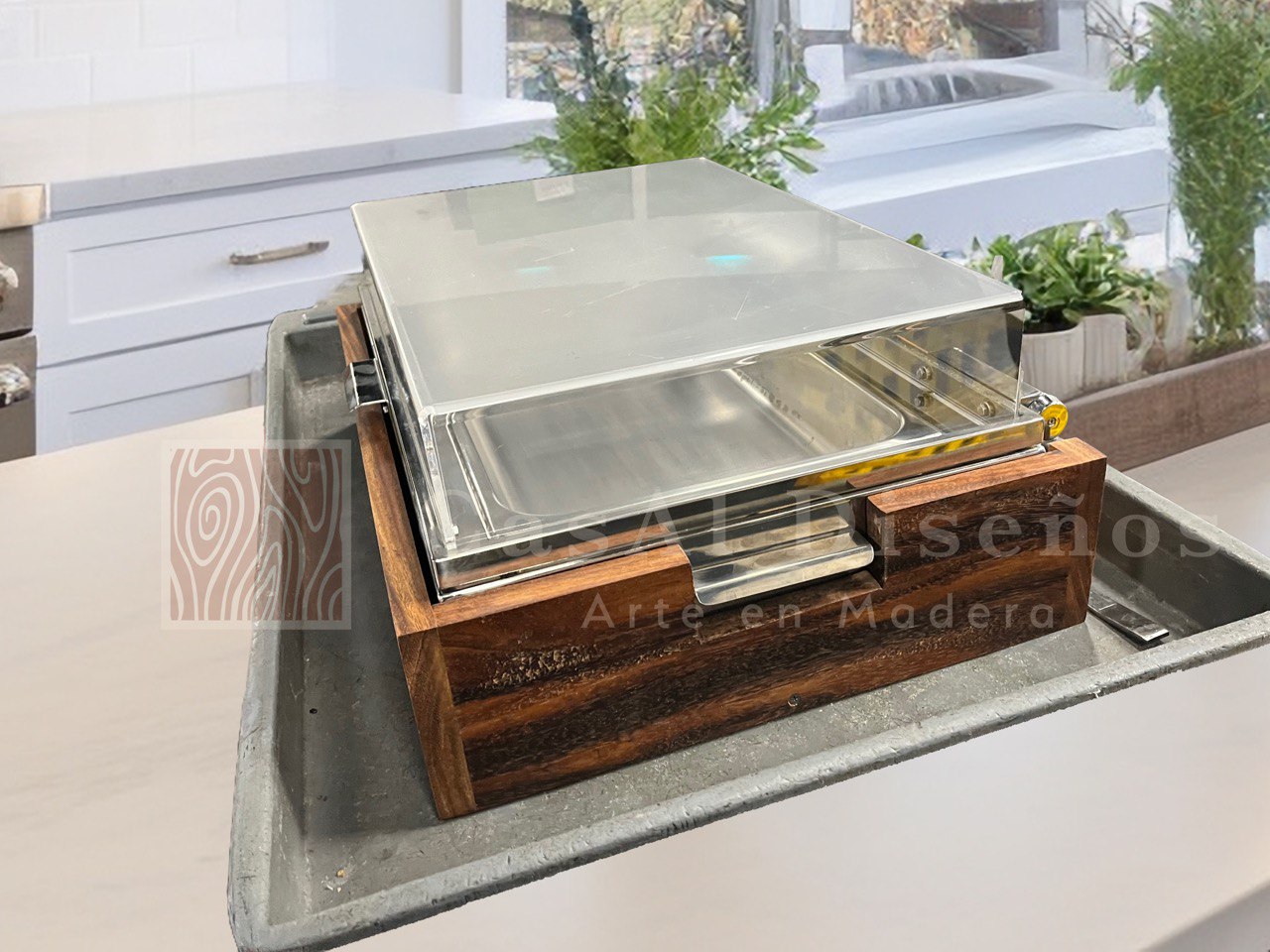 Cubierta para chafer realza la elegancia de tu bufé