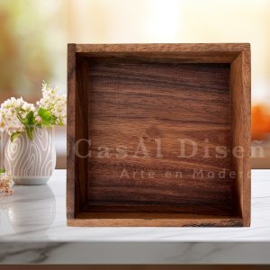 Caja de madera para amenidades